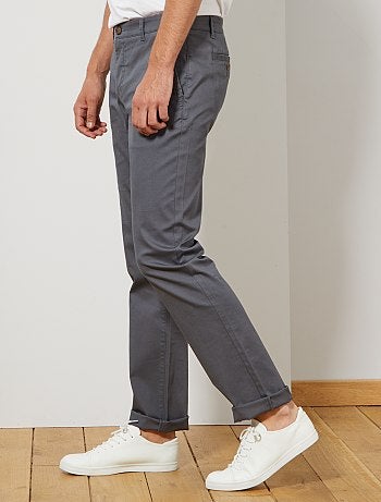 Hombre de más de 1’90m - Pantalón chino recto L36 +1,90 m - Kiabi