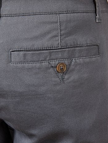 Hombre de más de 1’90m - Pantalón chino recto L36 +1,90 m - Kiabi