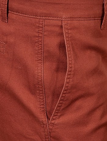 Hombre de más de 1’90m - Pantalón chino recto L38 +1,90 m - Kiabi