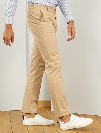 Hombre talla S-XXL - Pantalón chino regular - Kiabi