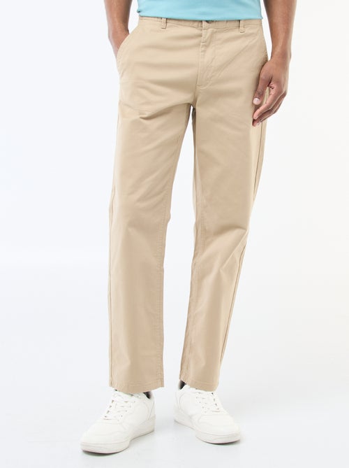 Pantalón chino regular - Kiabi