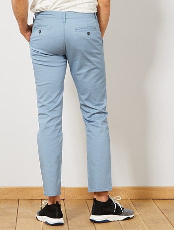 Pantalón chino regular de punto de piqué - Kiabi