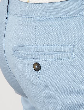 Pantalón chino regular de punto de piqué - Kiabi