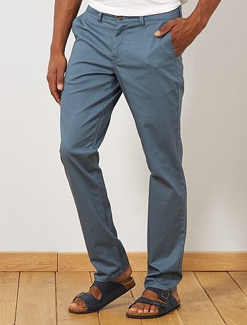 Pantalón chino regular de punto de piqué - Kiabi