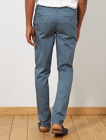 Pantalón chino regular de punto de piqué - Kiabi