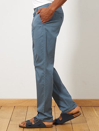 Pantalón chino regular de punto de piqué - Kiabi