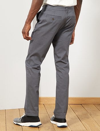Pantalón chino regular de punto de piqué - Kiabi
