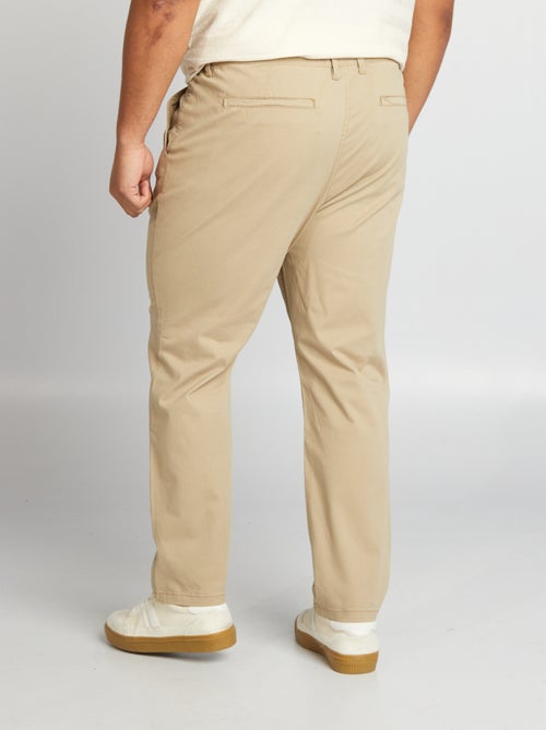 Pantalón chino regular L32 - Kiabi