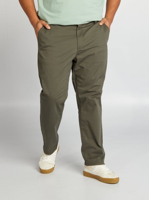 Pantalón chino regular L32 - Kiabi