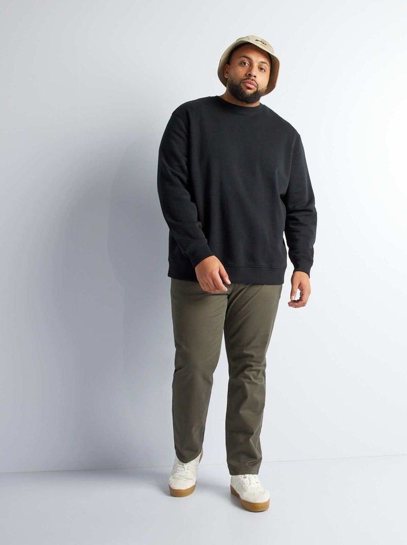 Pantalón chino regular L32 KAKI - Kiabi
