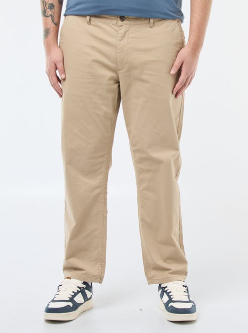 Pantalón chino regular L34 - Kiabi
