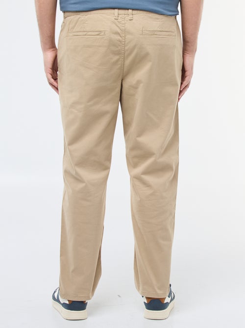 Pantalón chino regular L34 - Kiabi