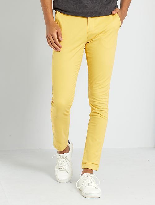 Hombre Pantalones Chinos Slim Fit los hombres Skinny Joggers Chinos Pants  Streetwear Super pantalones lápiz elástico para hombres cuadros lado  pantalones informales a rayas JUN(#Color B) | Linio Colombia -  GE063FA0PZHQNLCO