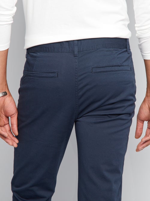 Pantalón chino skinny L30 - Kiabi