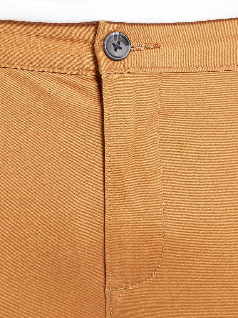 Pantalón chino skinny L30 - BEIGE - Kiabi - 15.00€