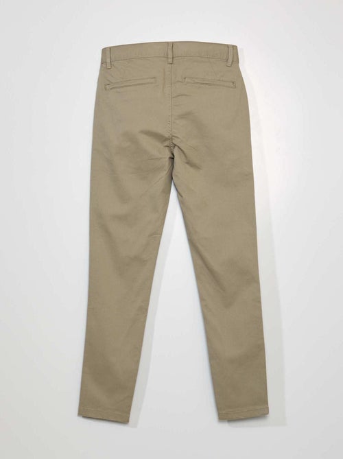 Pantalón chino skinny L30 - Kiabi