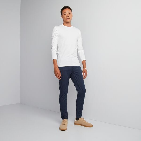 pantalones chinos skinny hombre