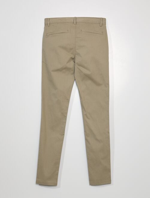 Pantalón chino skinny L34 - Kiabi