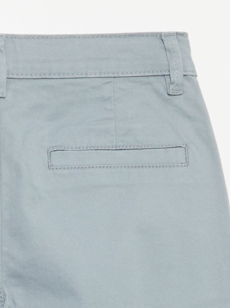 Pantalón chino slim Azul - Kiabi