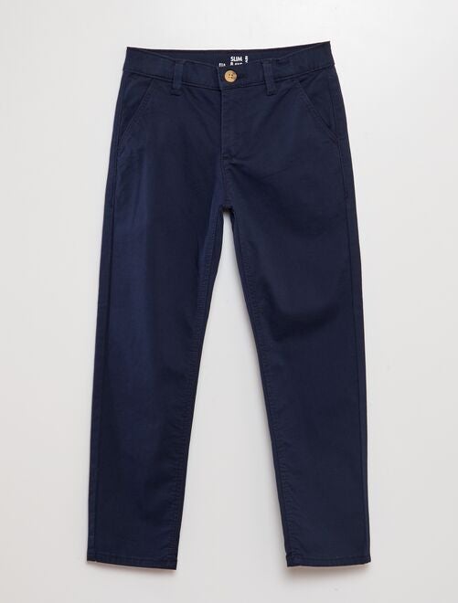 Pantalón chino slim - Kiabi