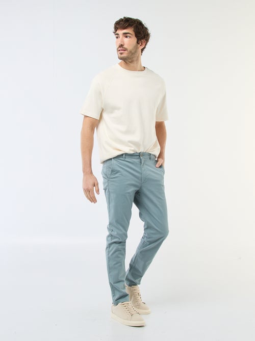 Pantalón chino slim - Kiabi