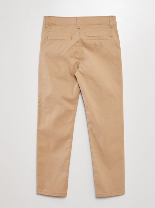 Pantalón chino slim - Kiabi