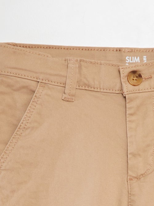 Pantalón chino slim - Kiabi