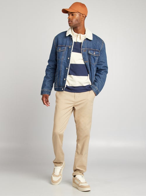 Pantalón chino slim - Kiabi