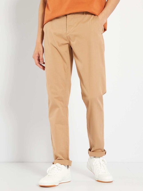 Pantalón chino slim - Kiabi
