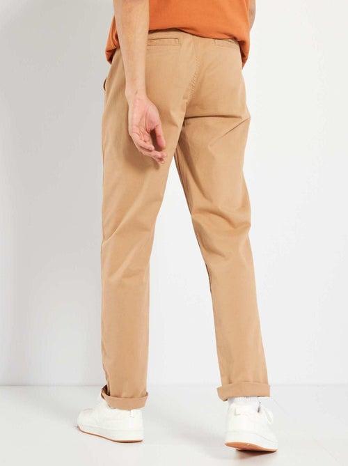 Pantalón chino slim - Kiabi
