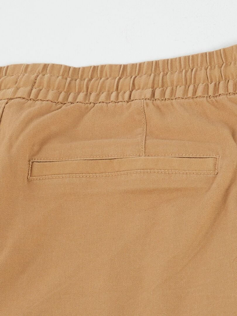 Pantalón chino slim BEIGE - Kiabi