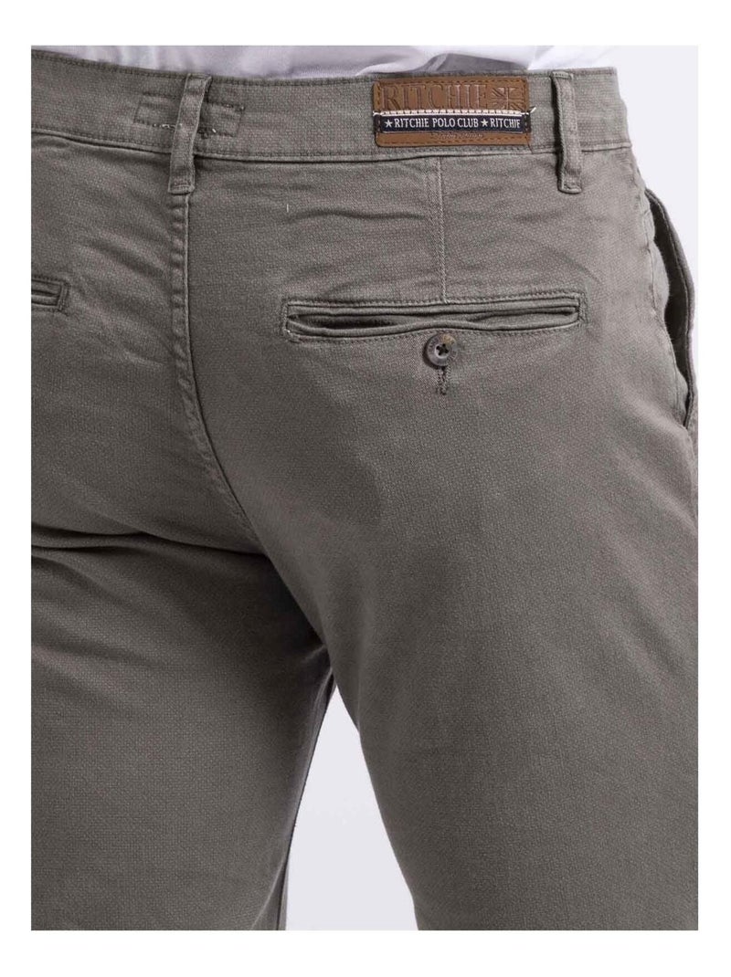 Pantalón chino slim CODY Gris - Kiabi
