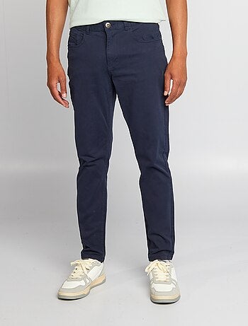 Pantalón chino slim con 5 bolsillos - L32