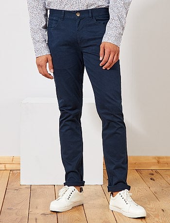 Pantalón chino slim con 5 bolsillos - L32