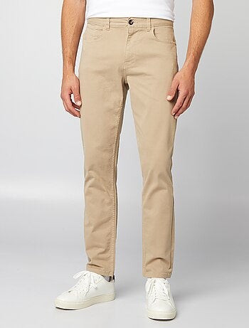 Pantalón chino slim con 5 bolsillos - L32
