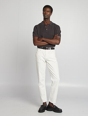 Pantalón chino slim con 5 bolsillos - L32