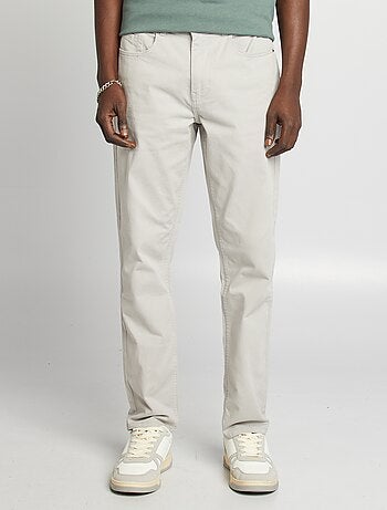 Pantalón chino slim con 5 bolsillos - L32