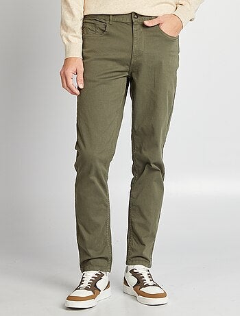 Pantalón chino slim con 5 bolsillos - L32