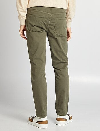 Pantalón chino slim con 5 bolsillos - L32