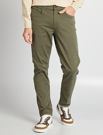 Pantalón chino slim con 5 bolsillos - L32