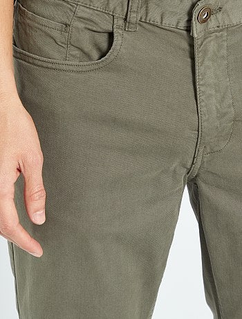 Pantalón chino slim con 5 bolsillos - L32