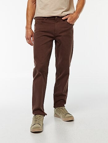 Pantalón chino slim con 5 bolsillos - L32