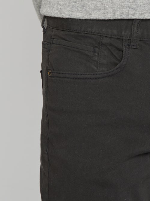 Pantalón chino slim con 5 bolsillos - L32 - Kiabi