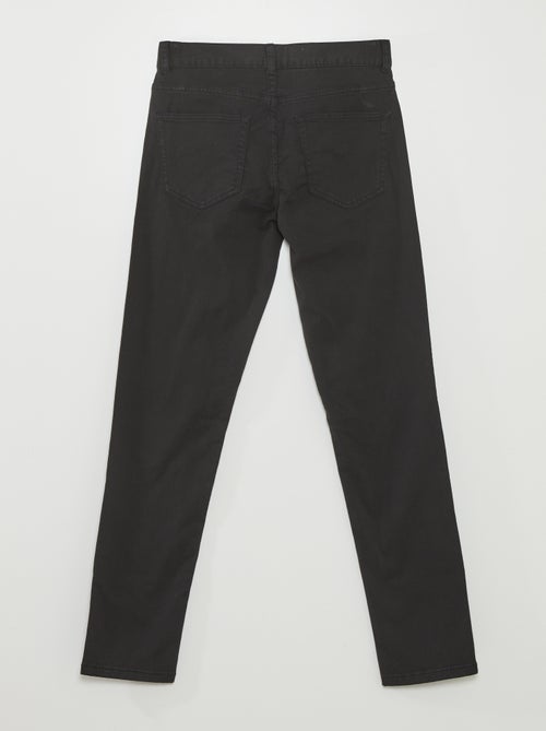 Pantalón chino slim con 5 bolsillos - L32 - Kiabi