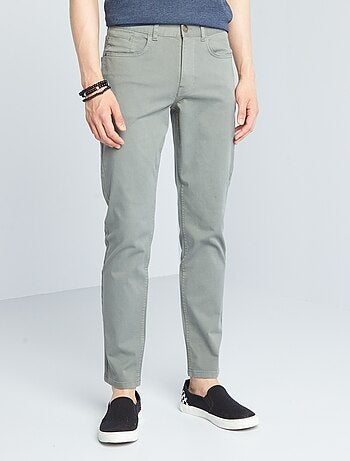 Pantalón chino slim con 5 bolsillos - L32