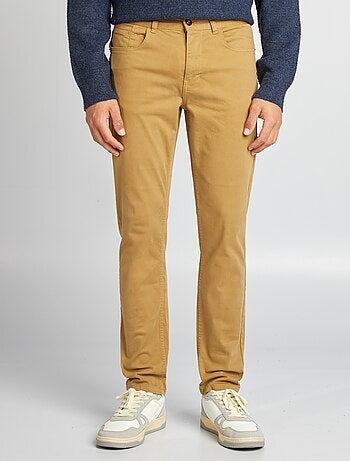 Pantalón chino slim con 5 bolsillos - L32