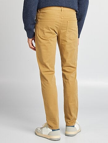 Pantalón chino slim con 5 bolsillos - L32