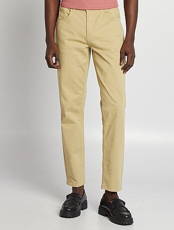 Pantalón chino slim con 5 bolsillos - L32