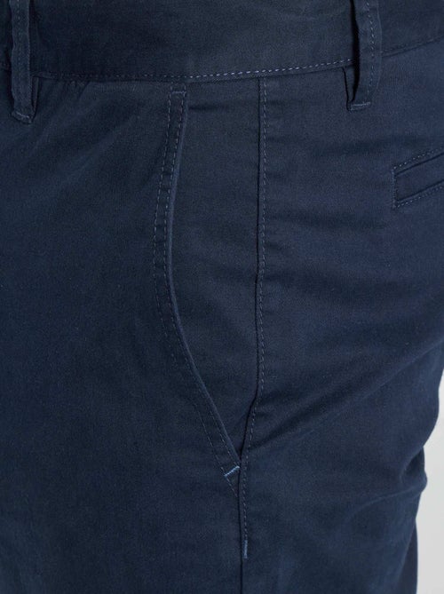 Pantalón chino slim de algodón puro L36 +1,90 m - Kiabi