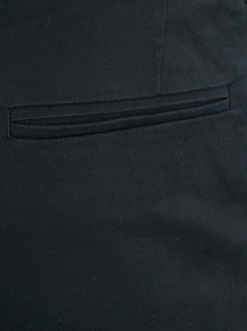 Pantalón chino slim de algodón puro L36 +1,90 m - Kiabi